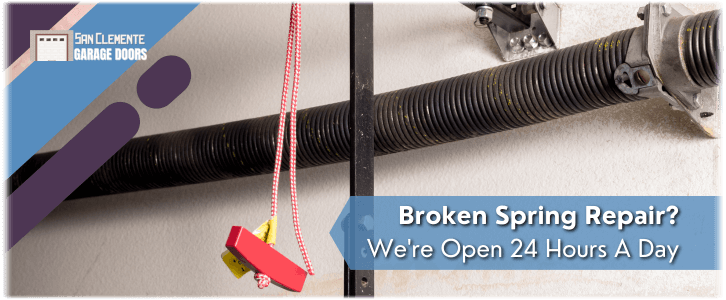 Broken Garage Door Spring Repair San Clemente